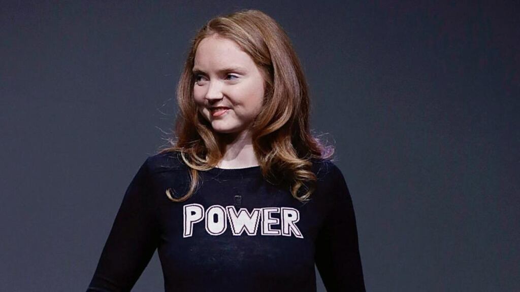 Lily Cole, who says working in fashion opened her eyes to thinking about economics as a vehicle for change Photograph: John Lamparski/WireImage