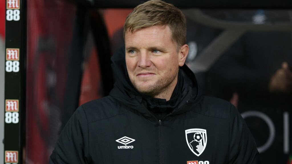 Bournemouth manager Eddie Howe: ‘I think this season alone we could have won near enough every game.’ Photograph: Robin Jones/Getty Images