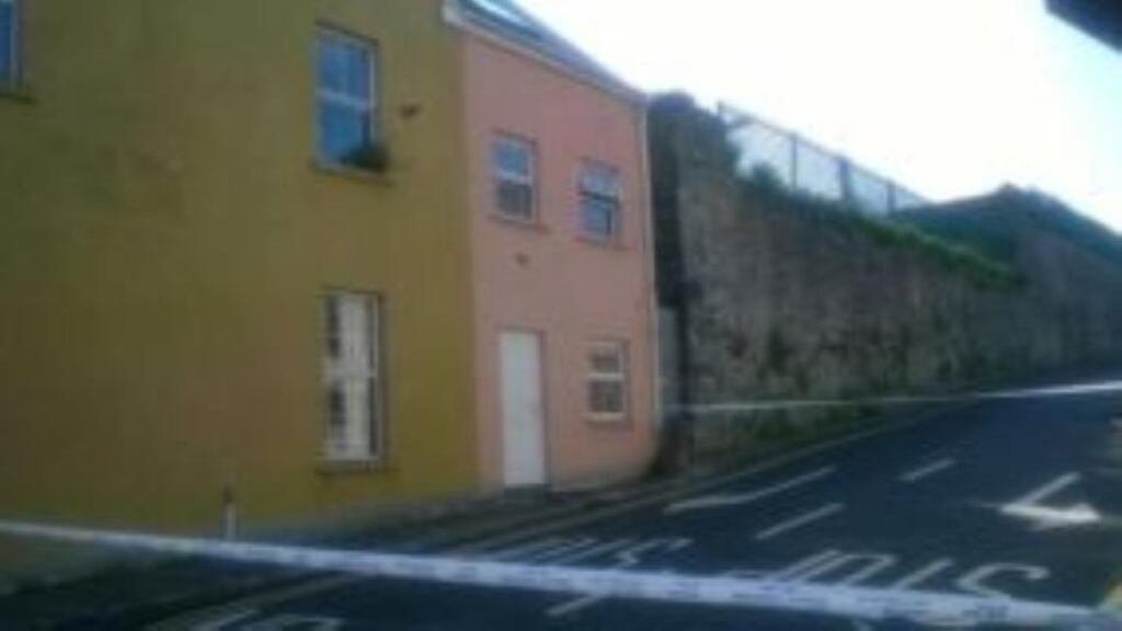 The house on in Barrack Hill, off Wolfe Tone Street, Limerick, where the body of 39-year-old Dainius Burba was found in April of this year. Photograph: Kathryn Hayes
