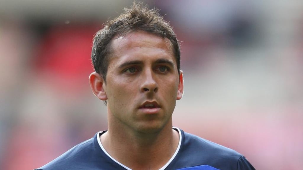 Michael Chopra has been fined by Blackpool for a Twitter outburst. Photograph: David Rogers/Getty Images