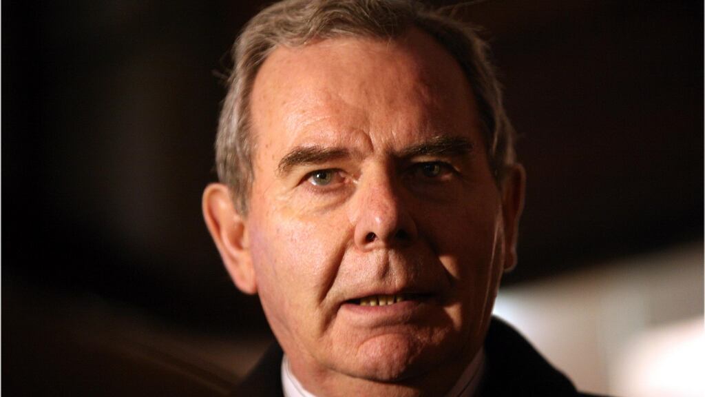 Under the terms agreed Mr Quinn is prohibited from entering an area set out on a map which covers the quarry.Photographer: Dara Mac Donaill