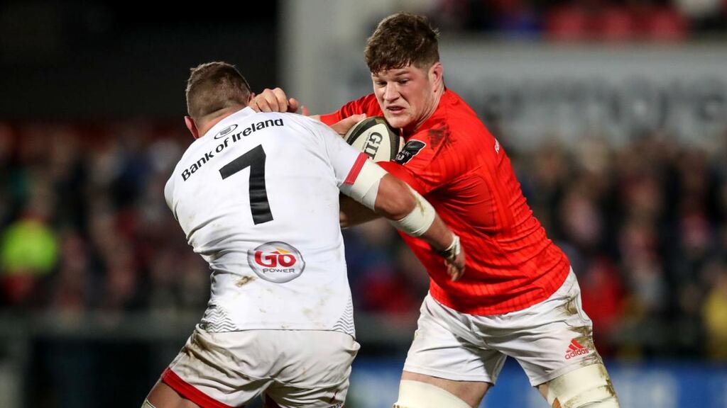 Jack O’Donoghue: has always possessed the raw materials to become an established Ireland international. Or it could go another way. That’s up the man himself. Photograph: Dan Sheridan/Inpho