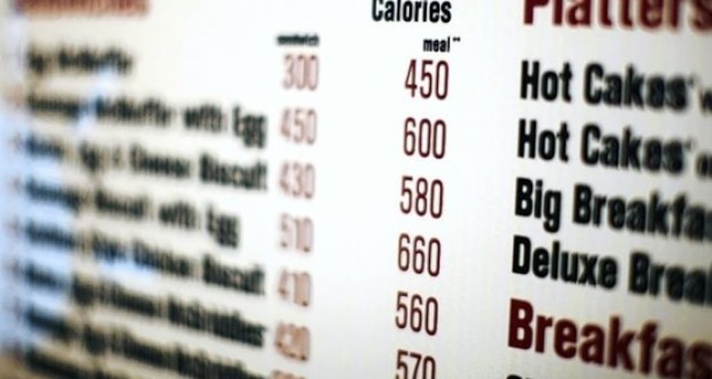 This was the first scientific study to track consumers’ eye movement using an infrared camera as they read the menu, according to the ESRI’s behavioural research unit.