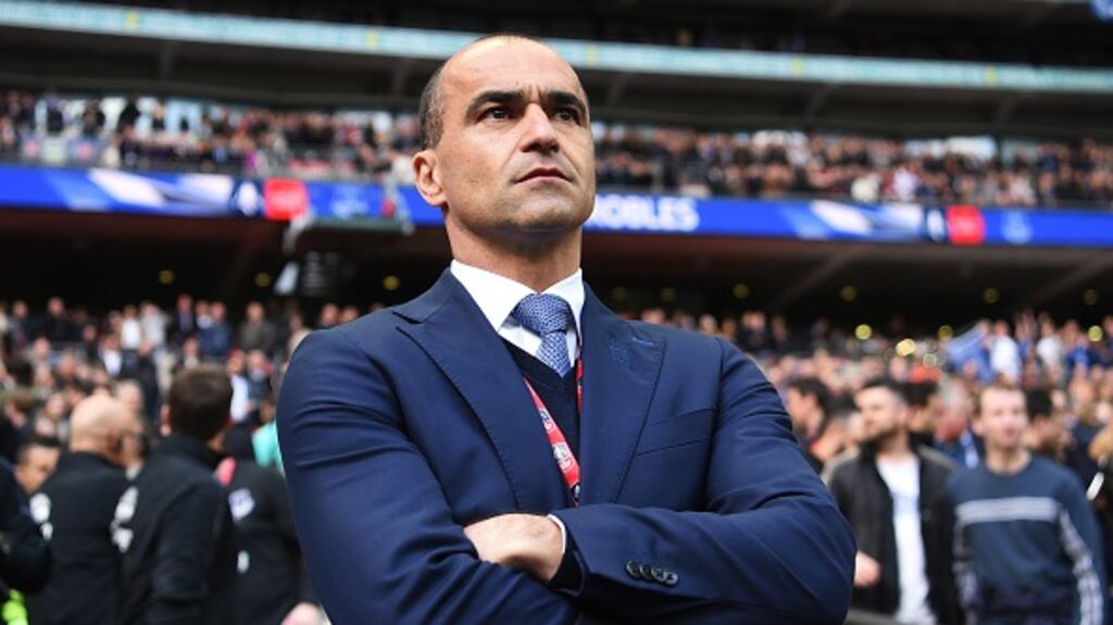 Roberto Martínez tops a five-man shortlist to replace Steve Bruce as Hull City manager. Photograph: Getty