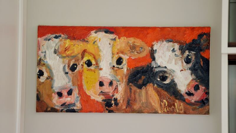 The Nosey Cow by Deborah Donnelly. Photograph: Alan Betson