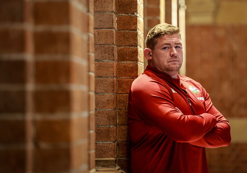 Tadhg Furlong at the Lions team hotel in Sydney ahead of the final Test against the Wallabies on Saturday. Photograph: Dan Sheridan/Inpho