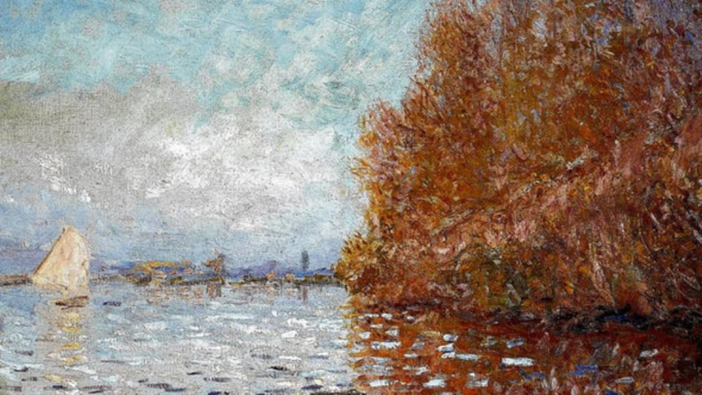 The Claude Monet work, Argenteuil Basin with a Single Sailboat, is valued at €10 million