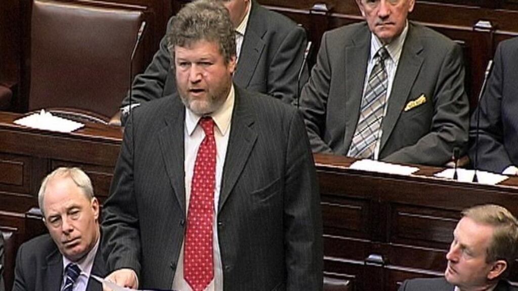 Dr James Reilly who has introduced cuts in fees paid to GPs for treating medical card patients.