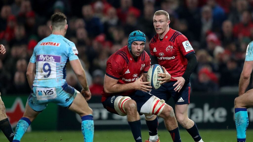 Munster’s Tadhg Beirne is among the nominees for the EPCR Player of the Year 2019. Photo: Bryan Keane/Inpho