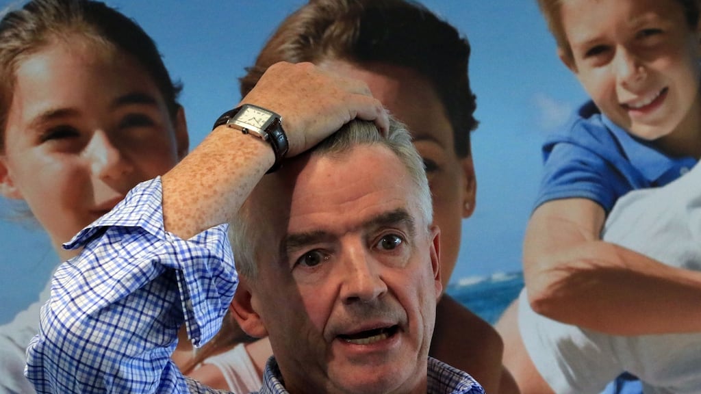 Michael O’Leary: in 2015 he joked, “If I’d only learned in college that being nice was good for business, I’d have done it years ago.” Photograph Nick Bradshaw