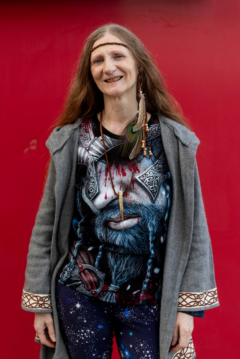 Donna McGarel, from Larne, Co Antrim. Photograph: Tom Honan