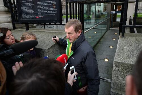 Budget decisions a Government matter, Kenny says