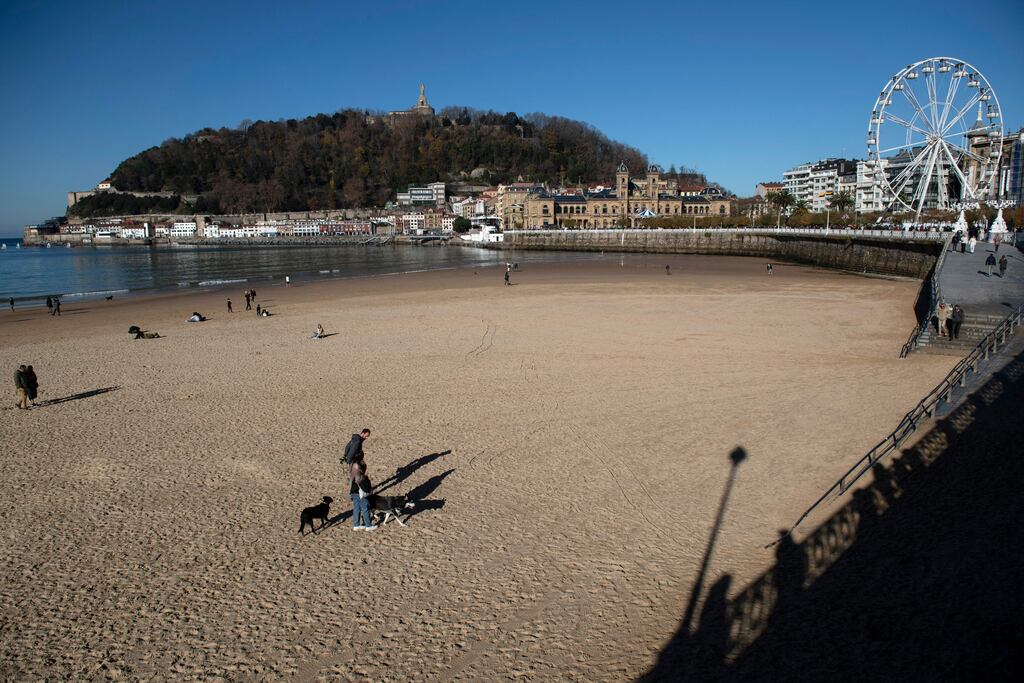 Kieran Griffin (41) was found dead on La Concha beach in the Spanish Basque city of San Sebastián. File photograph: ANDER GILLENEA/AFP via Getty Images