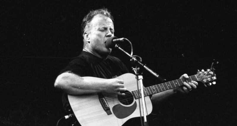 Donegal Connect's lineup includes legendary folk singer, songwriter and guitarist Christy Moore / Photograph: INM/Getty