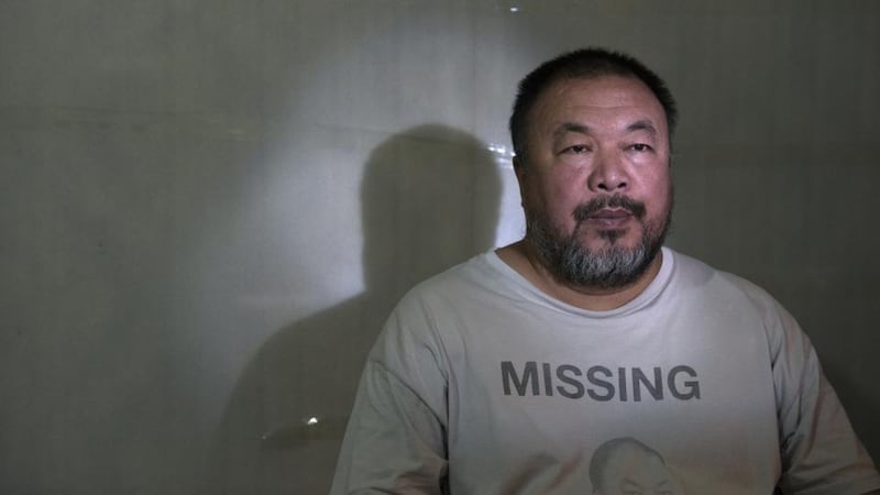 Art and politics: Ai Weiwei. Photograph: GIlles Sabrie/New York Times