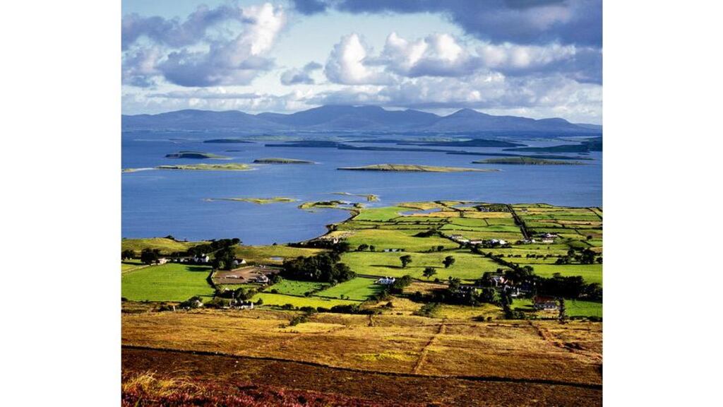 Drumlin base: Clew Bay. Photograph: Joe Cornish/Riser/Getty