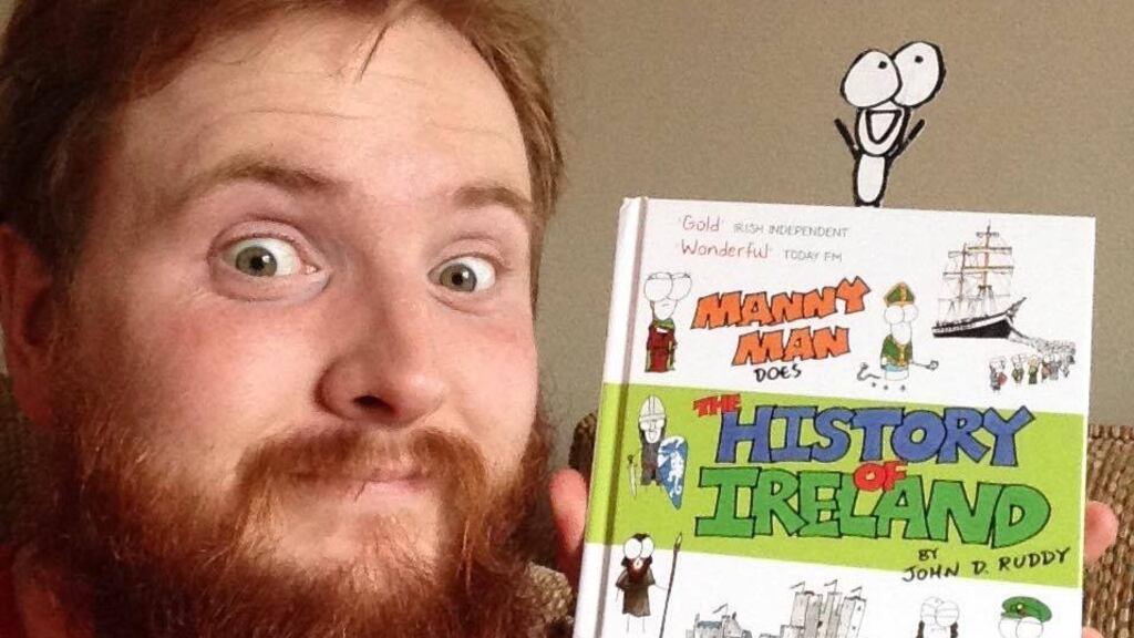 John D Ruddy, Manny Man and their first book