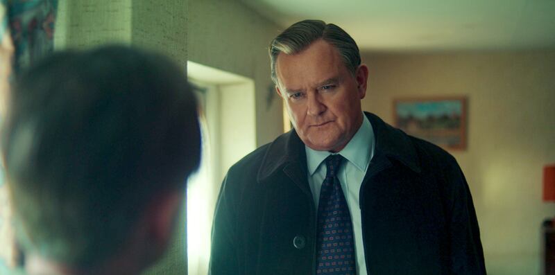 The Gold: Hugh Bonneville as DCS Brian Boyce. Photograph: BBC/Tannadice Pictures