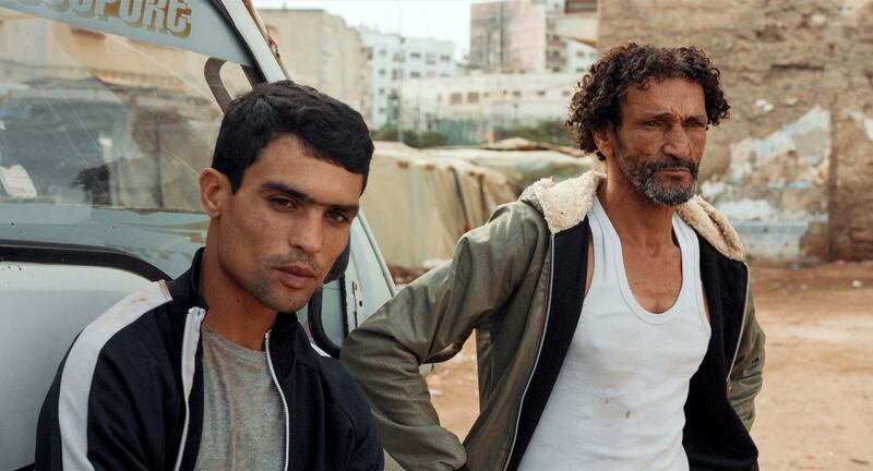 Ayoub Elaid and Abdellatif Masstouri in Hounds. Photograph: Barney Production/Mont Fleuri Production/Beluga Tree