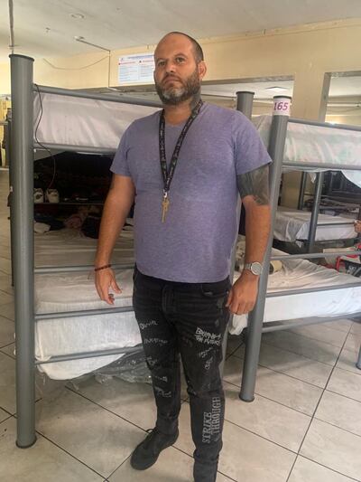 Yoennis González from Cuba who runs the dorm. Photograph: Peter Murtagh