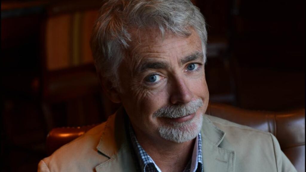 Eoin Colfer: “My priority as Laureate na nÓg is to bring stories to children all over Ireland, particularly those in remote areas that might not normally receive visits from writers, so where better to start than in that magical place, the Hook?” Photograph: Brenda Fitzsimons / THE IRISH TIMES