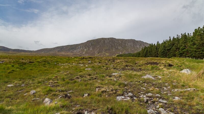 The archaeological discovery was made at Bengorm Mountain in west Mayo. Photograph: Department of Culture, Heritage and the Gaeltacht