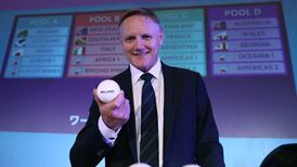 Joe Schmidt, Gregor Townsend and Jamie Joseph react to Pool A draw