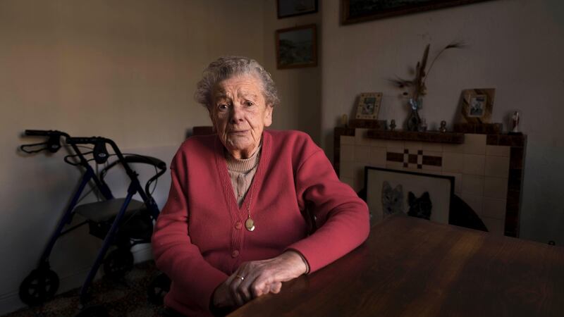 92-year-old Grace Scott, who has called the street home for 88 years and is still renting