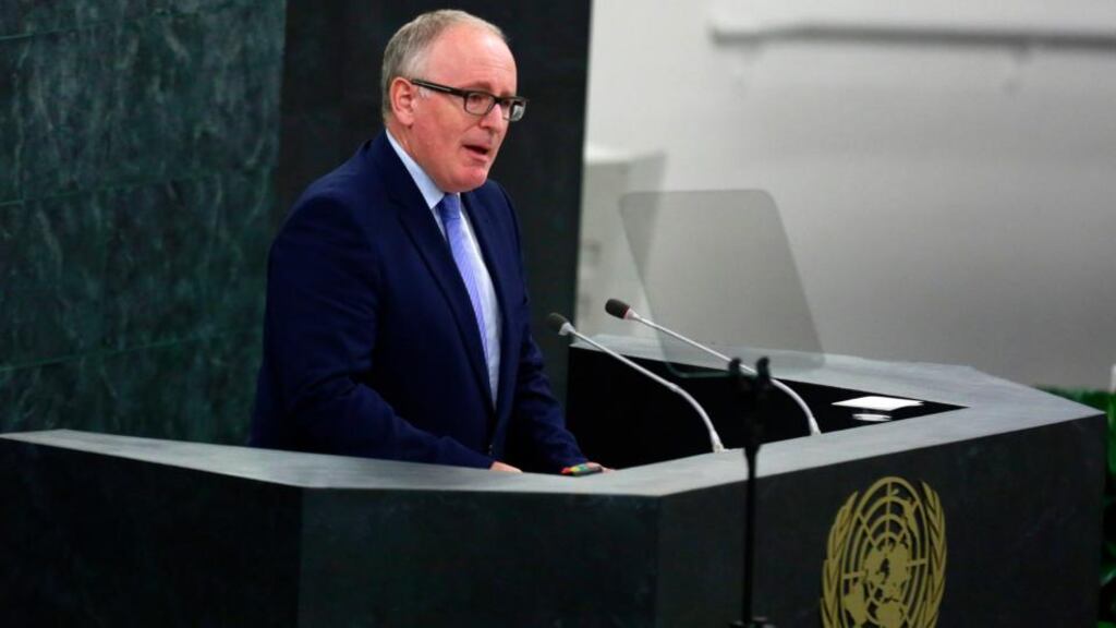 The Netherlands’ Minister of Foreign Affairs Frans Timmermans speaks during the United Nations 68th session of the General Assembly at UN headquarters in New York on September 27th, last. Photograph:  REUTERS/Shannon Stapleton