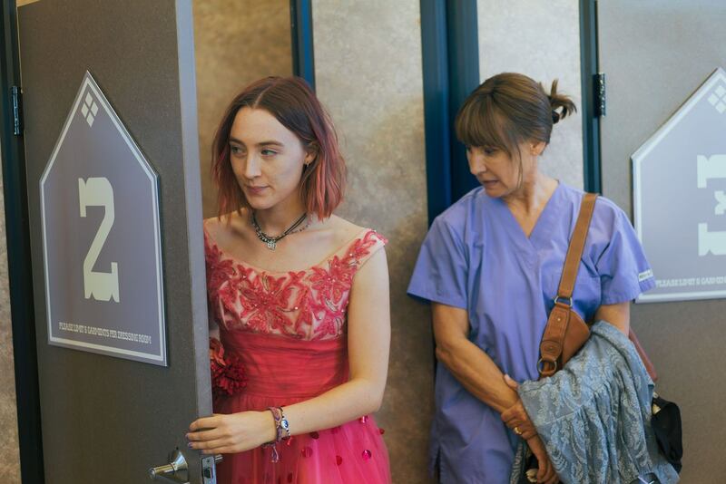 Saoirse Ronan and Laurie Metcalf in Lady Bird
