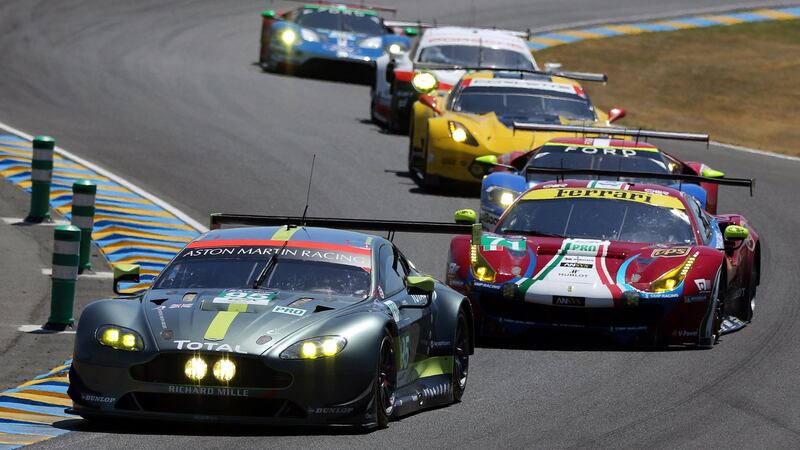 Perhaps the greatest battle on the track was between the GT cars, with Aston Martin coming out on top in the final laps