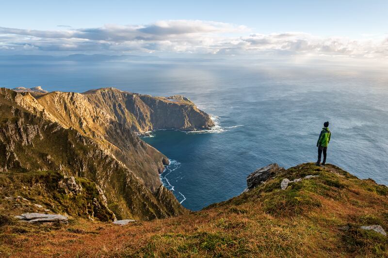 Slieve League, Co Donegal. Photograph: Gareth Wray/Tourism Ireland