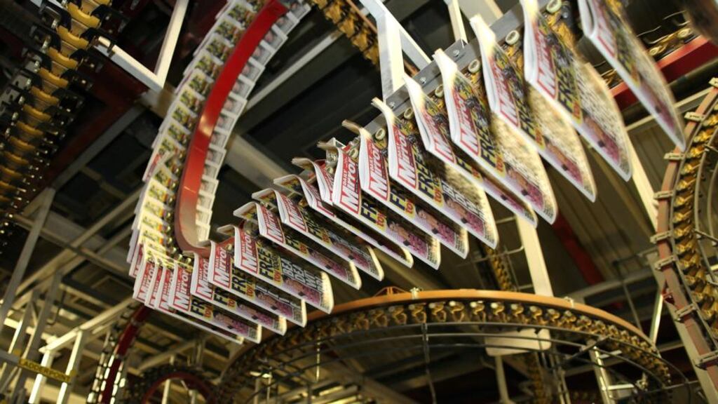 Copies of the Daily Mirror newspaper move along the production line at the Trinity Mirror print plant in Watford, UK. The Trinity Mirror could bid for the Daily Express and Daily Star titles. Photo: Bloomberg