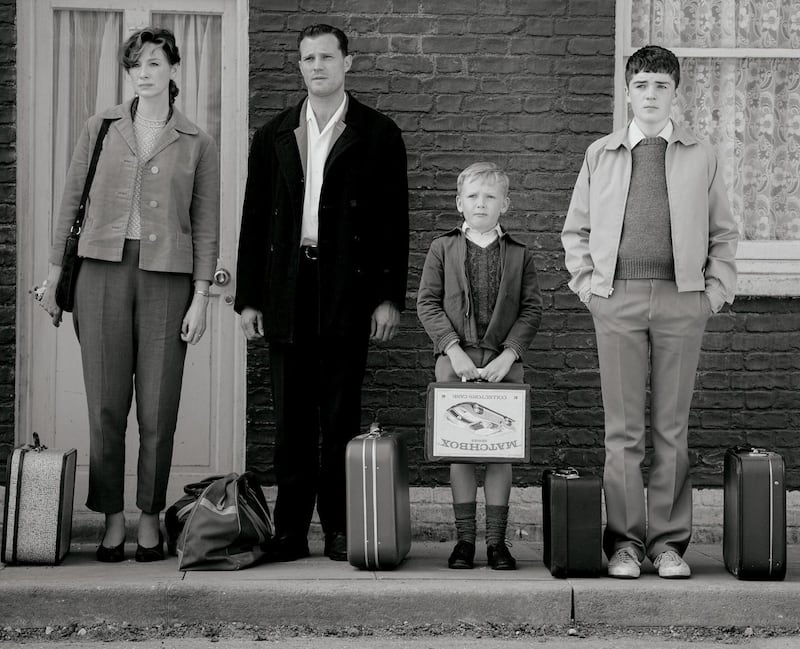 The cast of Kenneth Branagh’s Belfast. Photograph: Rob Youngson/Focus Features