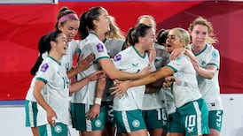 Belgium 2 Ireland 1: Abbie Larkin goal sees Ireland promoted to Nations League A – as it happened