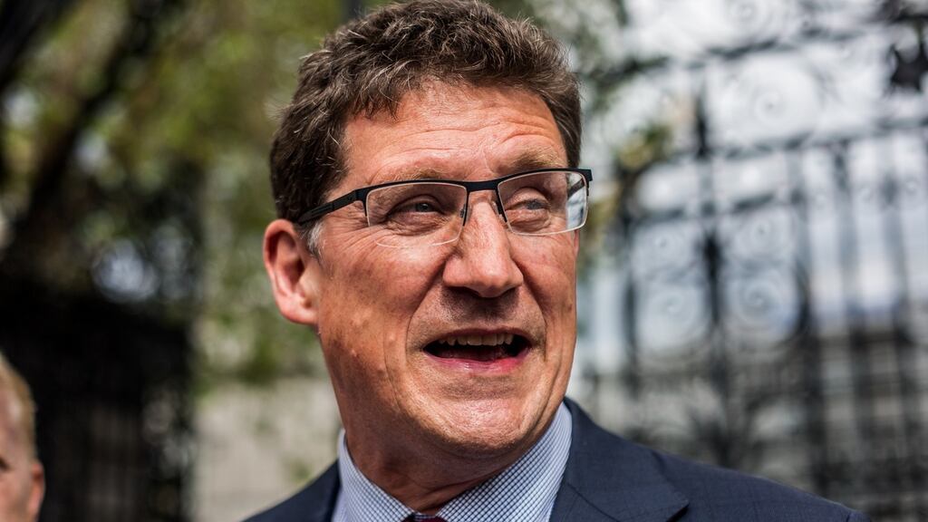 Eamon Ryan: Unwisely said the N-word in full while making a speech against racism. Photograph: James Forde