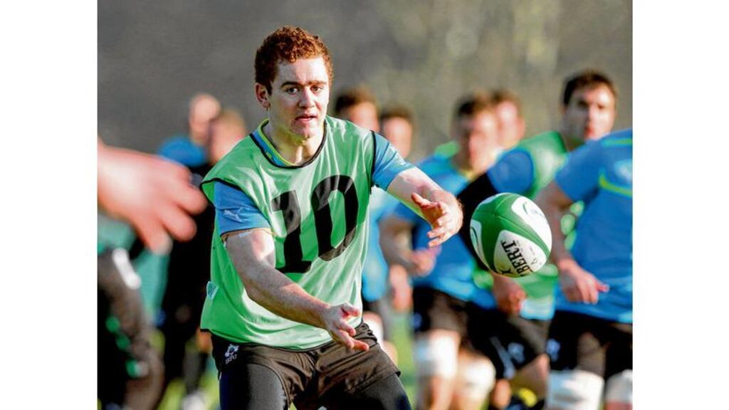 Declan Kidney surprised many by opting against selecting the experienced Ronan O'Gara and instead picking outhalf Paddy Jackson (above) for his first cap.