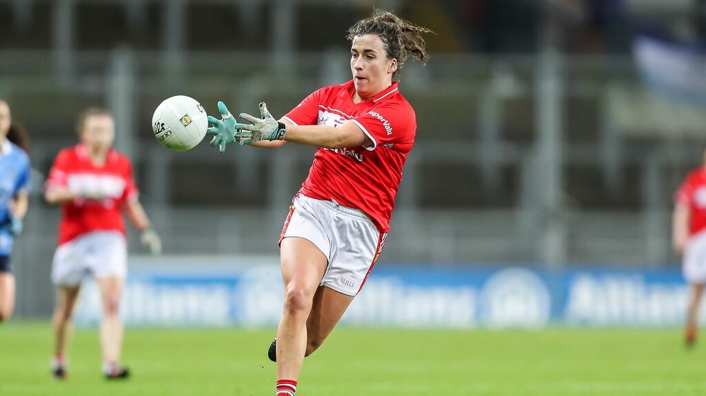 Brid O’Sullivan was on the scoresheet as Cork beat Donegal. Photo: Bryan Keane/Inpho
