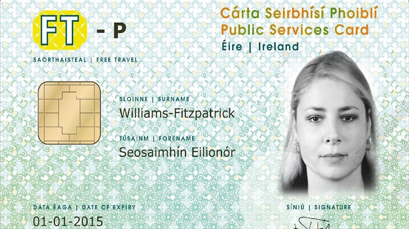The Public Services Card.