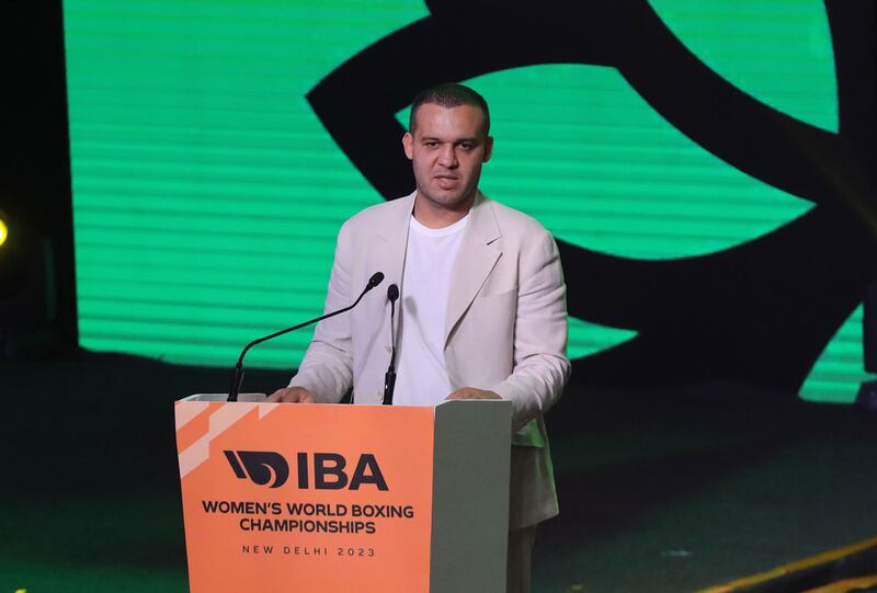 International Boxing Association (IBA) president Umar Kremlev. Photograph: Rajat Gupta/EPA