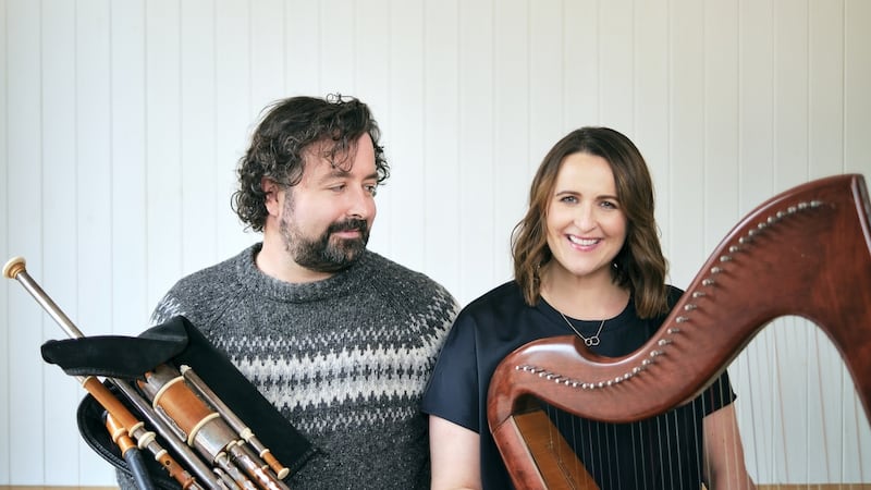Barry Kerr and Síle Denvir  at home in 62 Newgrange Road, Cabra, Dublin 7