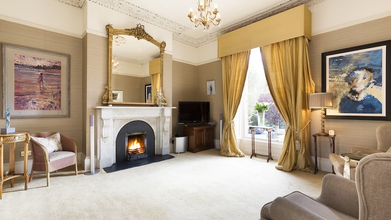 As is often the case, the reception rooms are the real glory of this period property