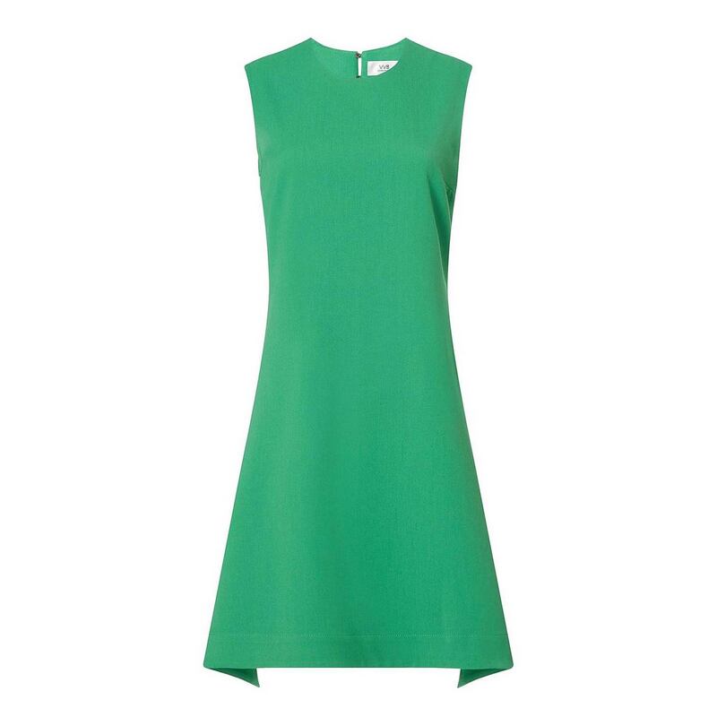 Victoria Beckham mini dress, €380 at brownthomas.ie