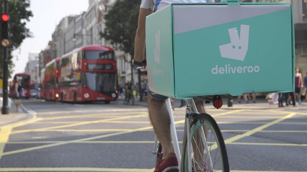 Deliveroo plans to to invest the proceeds of the IPO to fuel growth. Photograph: Melville/Reuters