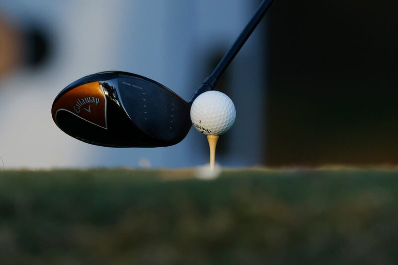 The average golfer does not drive the ball as far as they think. Photograph: Michael Reaves/Getty