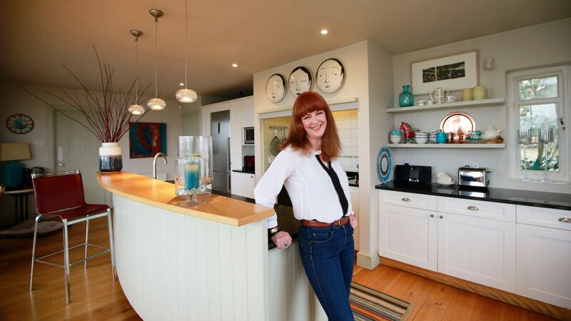 Collette Ward in the kitchen of her home near Aughrim, Co Wicklow. Photograph Nick Bradshaw