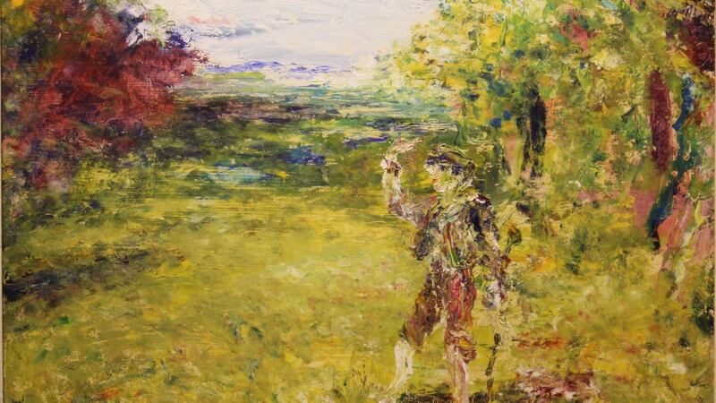 Jack B Yeats: From The Woods Shadow, €80,000-€120,000.