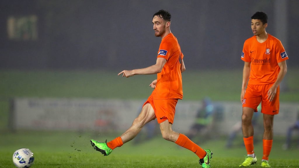 File photo of Athlone Town’s Dean George who netted a hat-trick in their FAI Cup win over Shelbourne. Photo: Ryan Byrne/Inpho