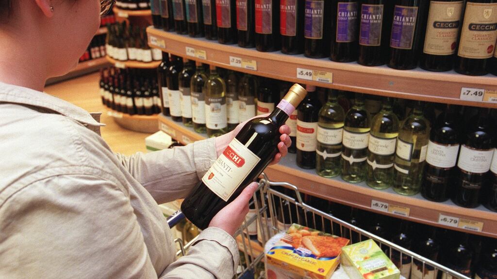 The Bill includes the need for strict separation of alcohol from other items in shops. Photograph: Matt Kavanagh