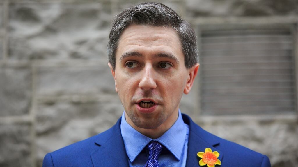 Minister for Health Simon Harris TD: ‘We have a lot to do. It is a 10-year plan.’ Photograph: Gareth Chaney/Collins